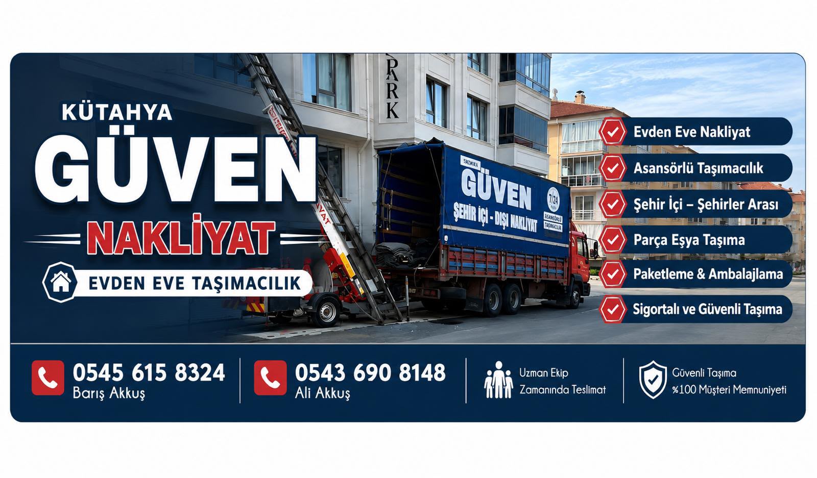 Eşya taşıma Kütahya