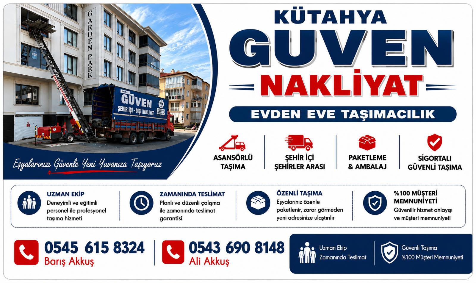 Güven Nakliyat kamyon